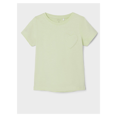Svetlozelené dievčenské tričko name it Dorthe