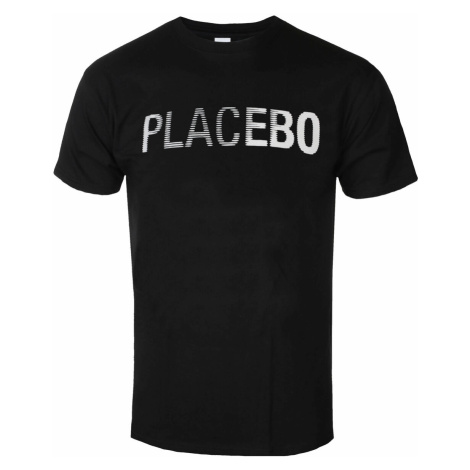 Tričko metal ROCK OFF Placebo Logo Čierna