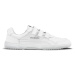 Barefoot tenisky Barebarics Zing Velcro - All White - Leather