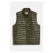 VESTA GANT SHINY LIGHT PADDED DOWN VEST JUNIPER GREEN