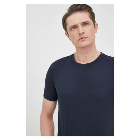 Bavlnené tričko BOSS pánsky,tmavomodrá farba,jednofarebný,50468395 Hugo Boss