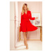 Dámské šaty model 15262500 červená - numoco
