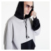 Mikina PREACH Oversized Raw Edges Hoodie GOTS Grey Melange/ Black