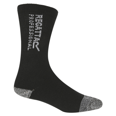 Regatta Pracovné ponožky balenie 3 párov RMH003 Čierna
