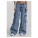 Women's Cargo Jeans UC - Blue