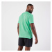 Pánske bežecké tričko Run 500 Dry priedušné mentolovo zelené