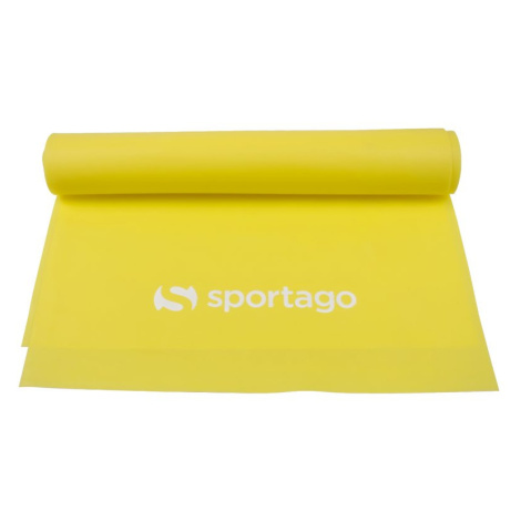 Gumový expandér Sportago Band Light 120 cm, žltý
