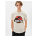 Koton Racing Themed T-Shirt Motto Printed Crew Neck Cotton