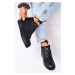 Leather Wedge Sneakers Big Star EE274127 Black 39