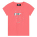 KARL LAGERFELD Tričko Z15413 M Ružová Regular Fit