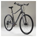 Trekingový bicykel RIVERSIDE 700 sivo-zelený