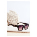 Women's Classic Sunglasses with Gold Detailing UV400 Black/Brown