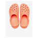 Oranžové dámske papuče Crocs