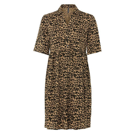 Blúzkové šaty z padavej viskózy bonprix