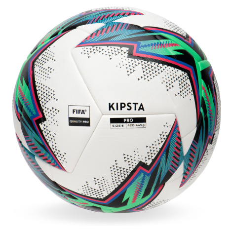 Futbalová lopta Fifa Quality Pro Ball veľkosť 5 biela KIPSTA