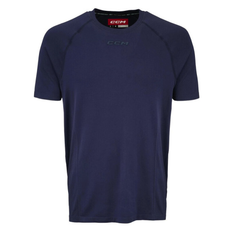 Men's T-Shirt CCM SS Premium Training Tee True Navy