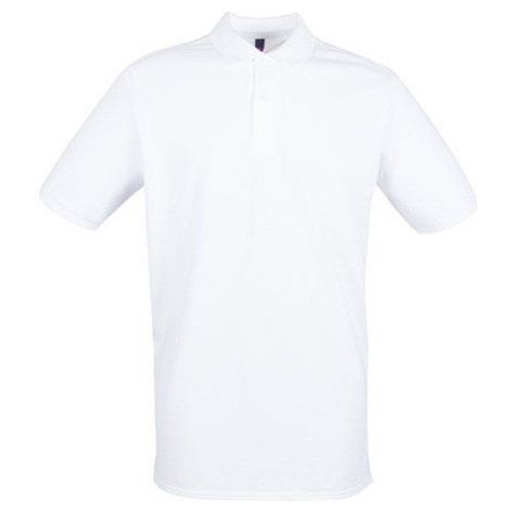Henbury Pánske polo tričko H101 White