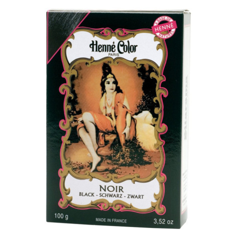 Henné Color Paris Noir Henna Powder, Henné Color 100g - Čierna