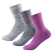 Devold DAILY MERINO MEDIUM SOCK 3PK Dámske ponožky, sivá, veľkosť