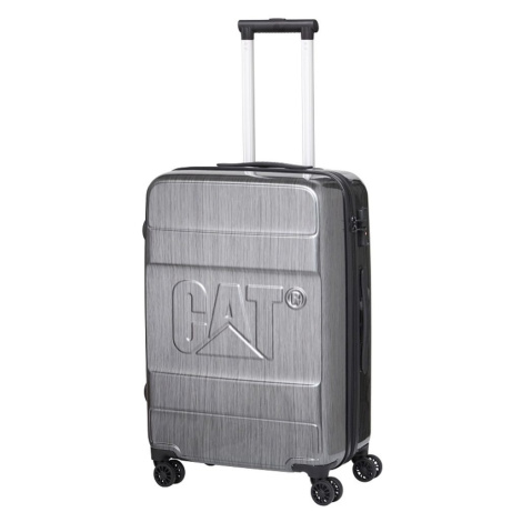 Caterpillar Kabinový cestovní kufr Cat Cargo S 34 l stříbrný