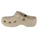 Béžové dámske nazuváky Crocs Classic Platform Clog 206750-2Y2