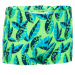 NABAIJI Detské boxerkové plavky zelené s potlačou ZELENÁ
