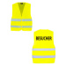 Korntex Passau Besucher Unisex reflexná vesta KX010B Signal Yellow