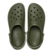 Kroksy (rekreačná obuv) CROCS Crocband Off Court Logo Clog army green