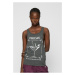 Women's T-shirt F-Word with charcoal