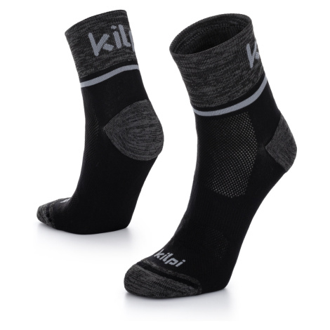 Kilpi SPEED-U Unisex bežecké ponožky RU0902KI Čierna