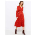 Dámske spoločenské šaty pre ženy CAMAIEU - červená