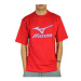 13  Mizuno t.shirt logo  Tričká a polokošele Červená