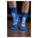 Barefoot ponožky Folk - modré