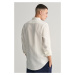 KOŠEĽA GANT SLIM LINEN SHIRT WHITE