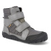 Barefoot zimná obuv s membránou Koel - Milan Vegan Tex Grey šedá