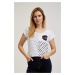 Women's T-shirt with polka dots MOODO