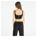 Sixth June Knit Crop Top Black