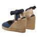 Castañer Espadrilky Chiara/8/002 021669 Modrá