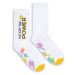 Banana Socks Unisex's Socks Classic I've got the Power White