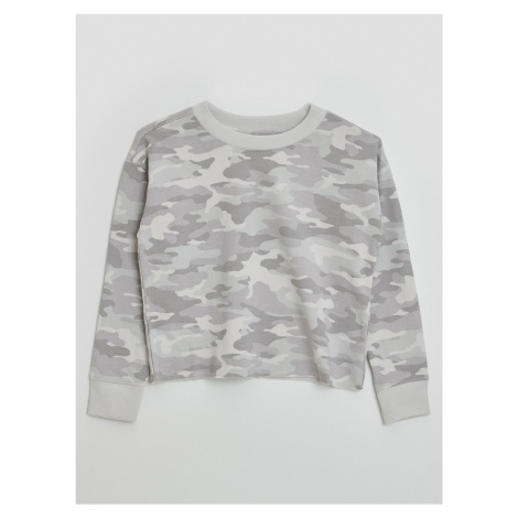 GAP Kids sweatshirt with camouflage pattern - Girls