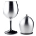 GSI Outdoors Glacier Stainless Nesting Red Wine Glass