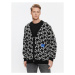 KARL LAGERFELD Kardigán Klj Monogram Jacquard Cardigan 236D2050 Čierna Regular Fit