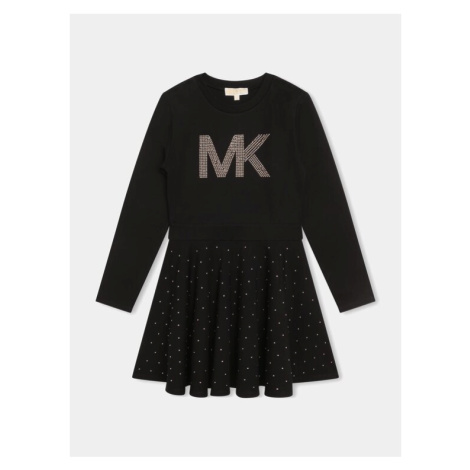 MICHAEL KORS KIDS Každodenné šaty R12169 Čierna Regular Fit