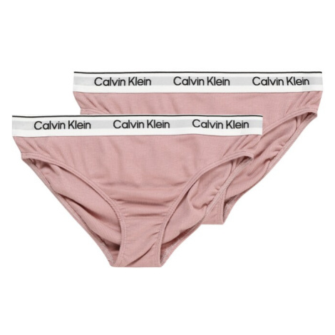 Calvin Klein Underwear Nohavičky  staroružová / čierna / biela
