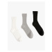 Koton 3-Pack of Crewneck Socks