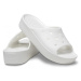 Dámske šlapky (plážová obuv) CROCS Classic Platform Slide white