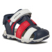 Geox Sandále B Sandal Flaffee Boy B4559B 08515 C0735 M Tmavomodrá