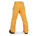 Volcom FREAKIN SNOW CHINO Chlapčenské lyžiarske/snowboardové nohavice, žltá, veľkosť