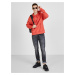 Červená pánska mikina s kapucňou Calvin Klein Jeans