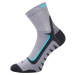 Voxx Kryptox Unisex športové ponožky - 3 páry BM000000631000100493 šedá/tyrkys